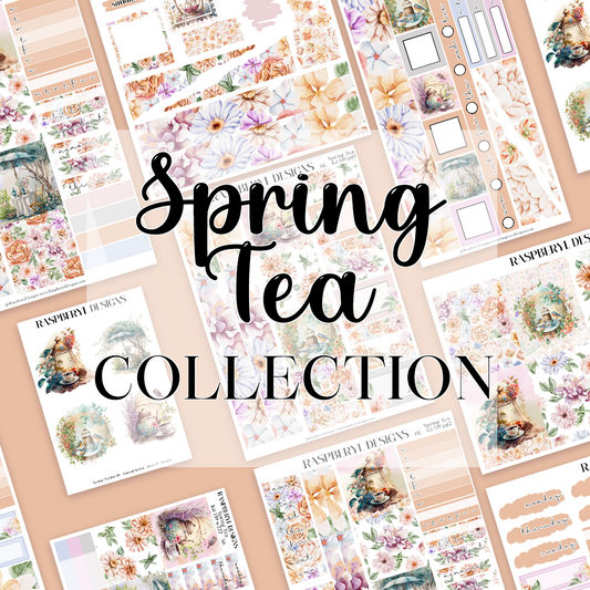 Spring Tea Collection - weekly kits - 139