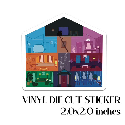 Lover House Vinyl Sticker