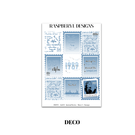 1989 Stamps - Deco - 172