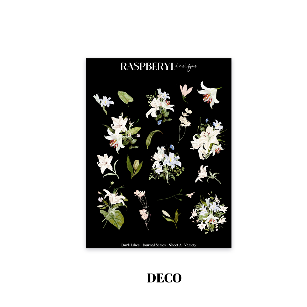 Dark Lilies - Deco - 133