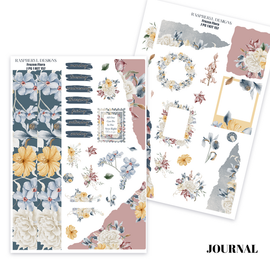 Frozen Flora - Journaling Kit 157