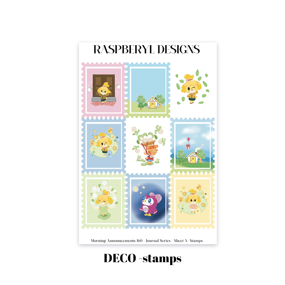 Isabelle Stamps - Deco - 160