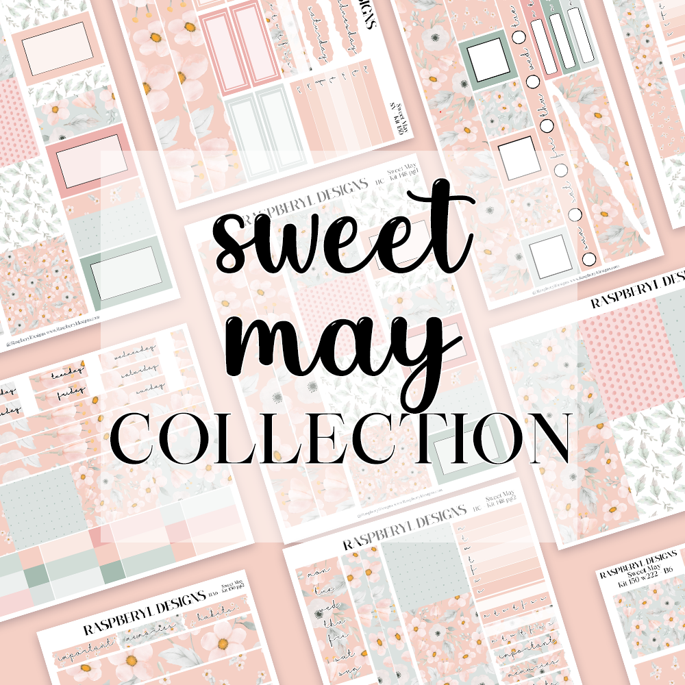 Sweet May Collection - weekly kits - 150