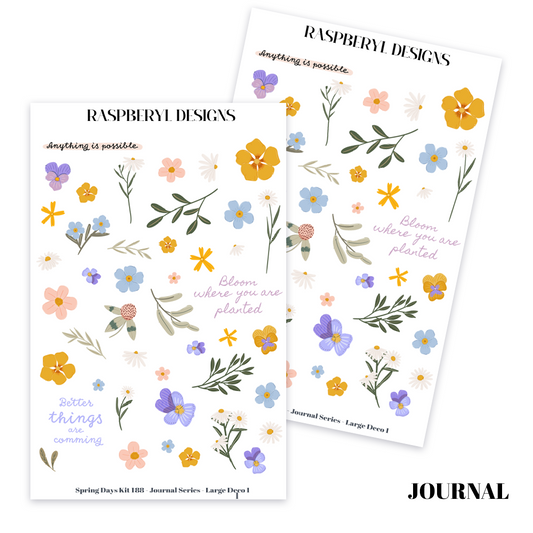 Spring Days- Journaling Kit 188 - Pg 1