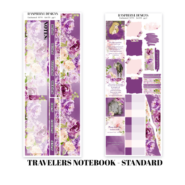TRAVELER'S NOTEBOOK - STANDARD VERTICAL - Enchanted Kit 153