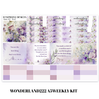Wonderland222 A5 Weekly - Mine Kit 152