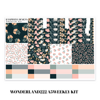 Wonderland222 A5 Weekly - Wild Days - Kit 151