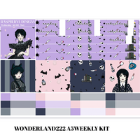 Wonderland222 A5 Weekly - Wednesday Kit 161