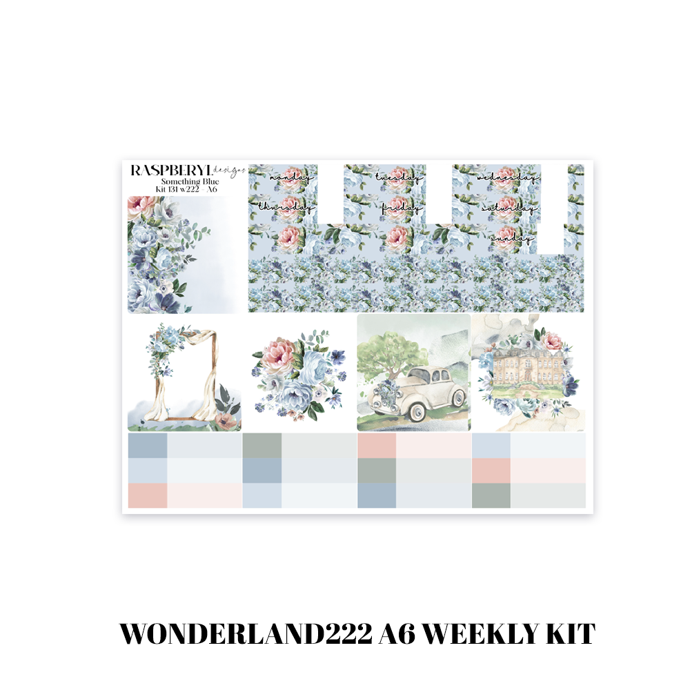 Something Blue Collection - weekly kits - 131