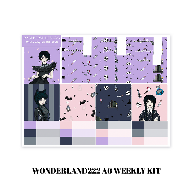 Wonderland222 A6 Weekly - Wednesday Kit 161