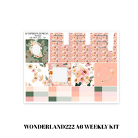 Wonderland222 A6 Weekly - Sorbet - Kit 148
