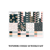 Wonderland222 A6 Weekly - Wild Days - Kit 151
