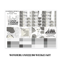 Wonderland222 B6 Weekly - CPC2023 - Neutral Kit