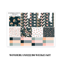 Wonderland222 B6 Weekly - Wild Days - Kit 151