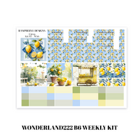 Wonderland222 B6 Weekly - Citrus - Kit 147