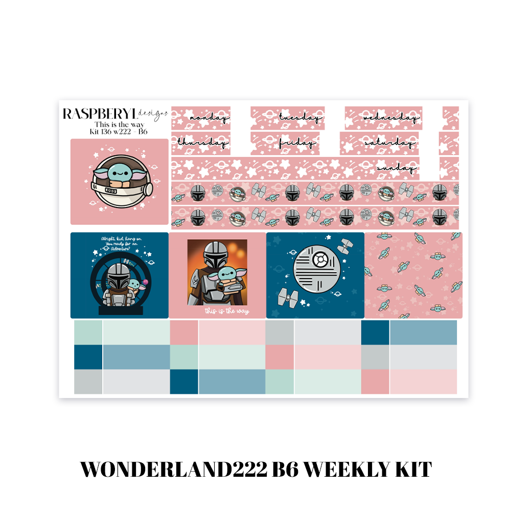 This Is The Way Collection - weekly kits - 136