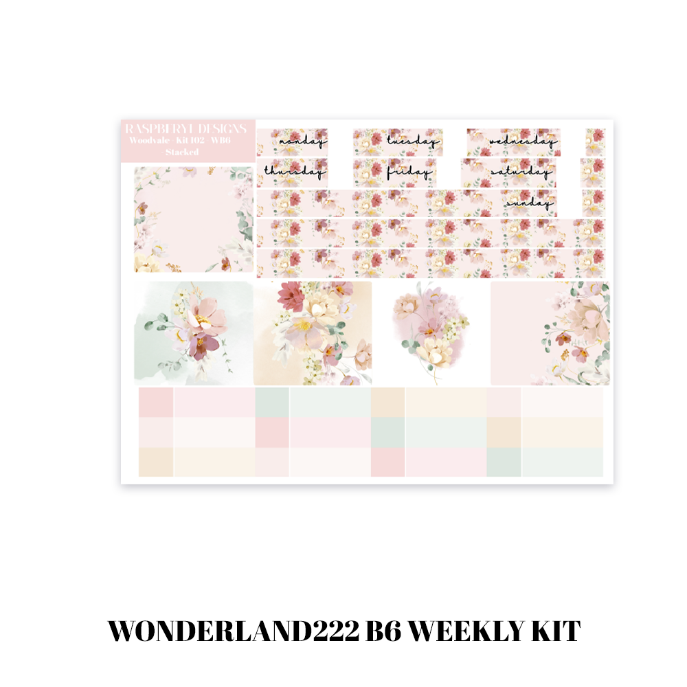 Woodvale Collection - weekly kits - 102