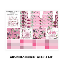 Wonderland222 B6 Weekly - CPC2023 - Colorful Kit