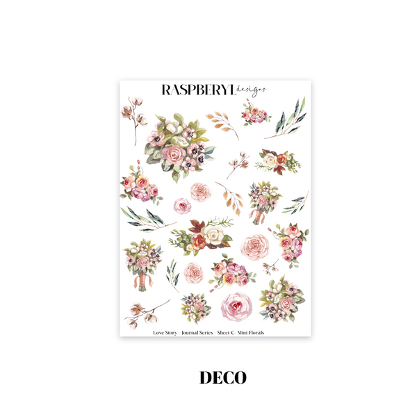 Deco - Love Story Kit 40 - Sheet C