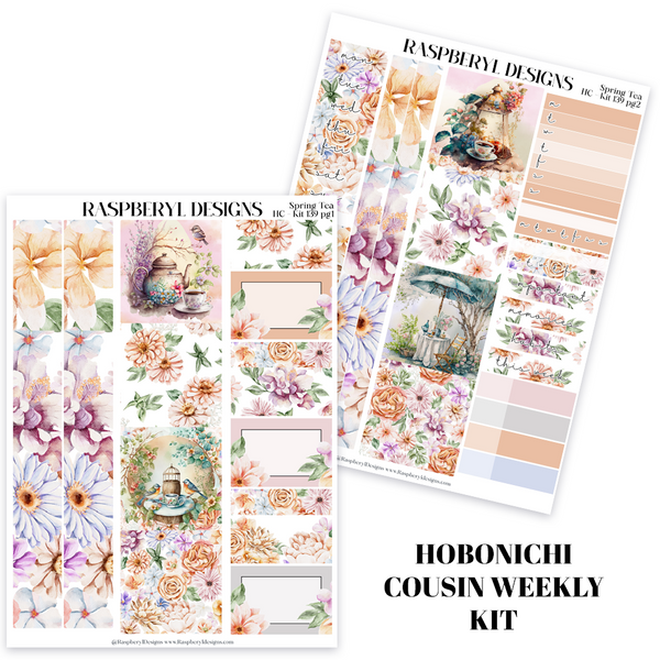 HOBONICHI COUSIN Weekly - Spring Tea Kit 139