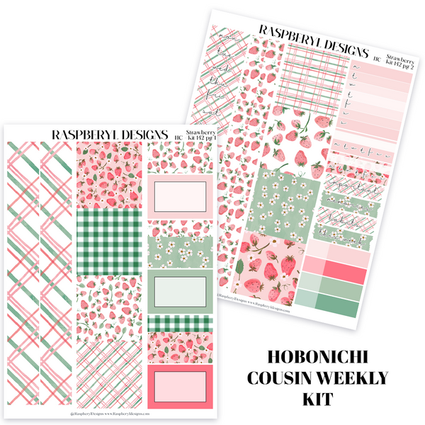 HOBONICHI COUSIN Weekly - Strawberry Kit 142