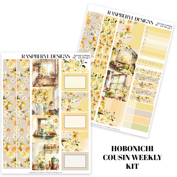 HOBONICHI COUSIN Weekly - Spring Cottage Kit 140