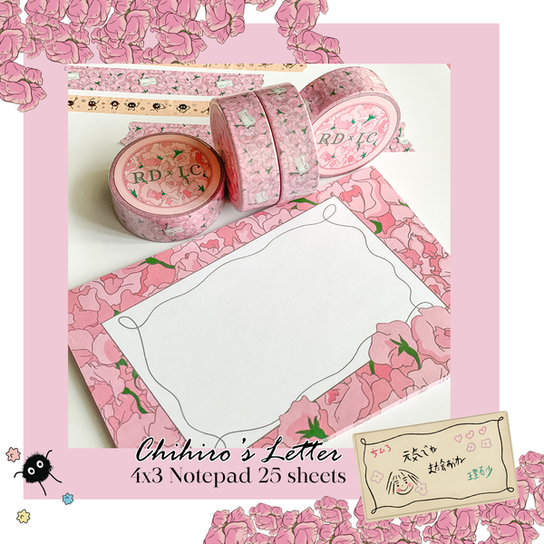 Chihiro's Letter Note Pad