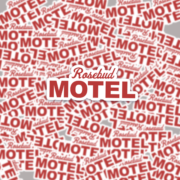 Rosebud Motel - Schitt's Creek Inspired Vinyl Sticker