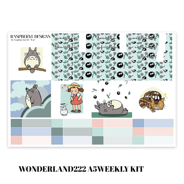 Wonderland222 A5 Weekly - My Neighbor V3 Kit 135
