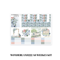 Wonderland222 A6 Weekly - Something Blue Kit 131